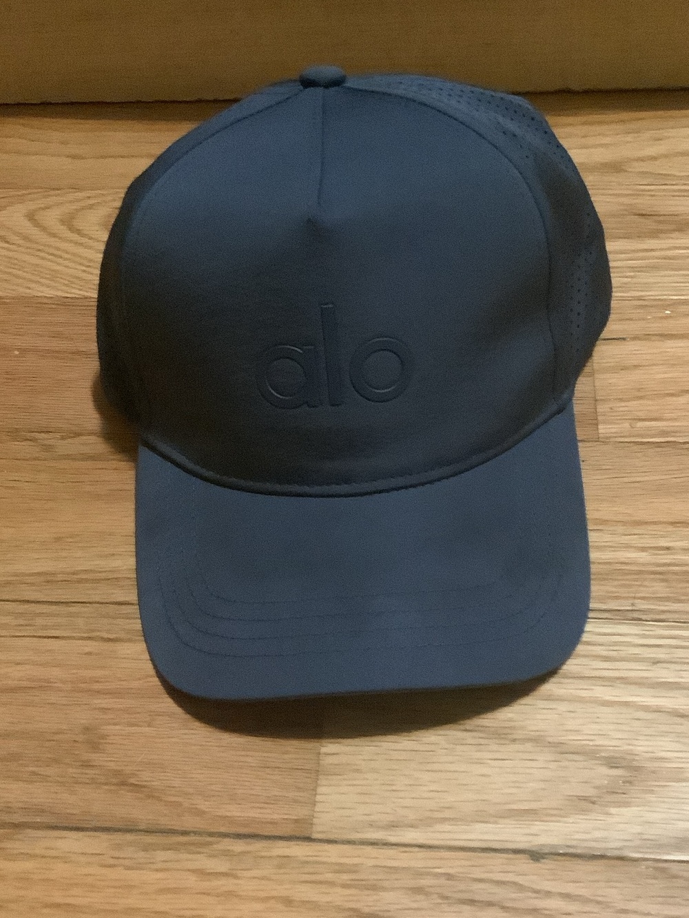 ALO Yoga Blue Logo Performance Baseball Cap